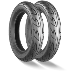 Neumático BRIDGESTONE B01 90/90R10 50 J