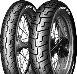 Neumático DUNLOP D401 MWW (BANDA BLANCA MEDIA) 150/80R16 71 H