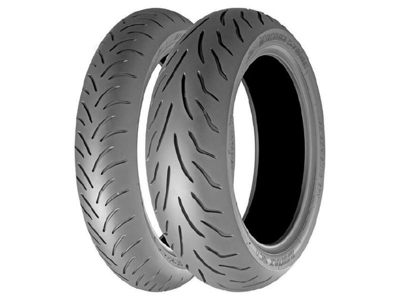 Bridgestone SC1 R 130/70-13 57P TL – Pneu Moto Été Scooter Haute Performance